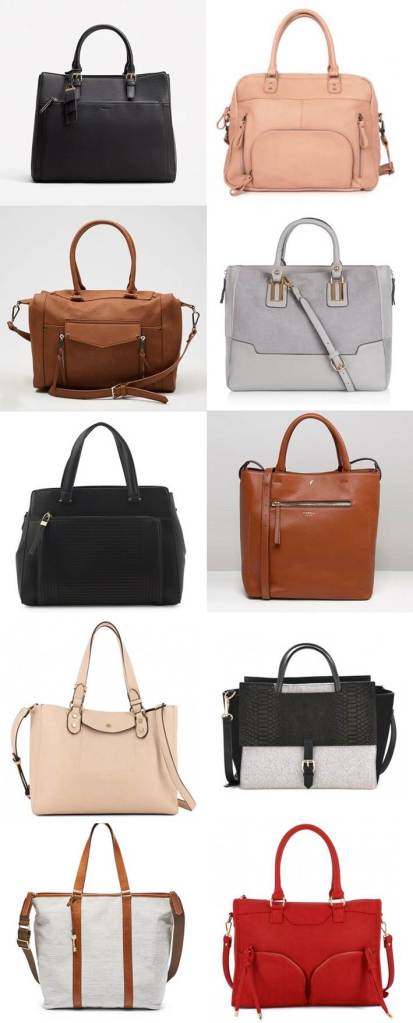 10 sacs à main de working-girl (ou comment aller au travail avec style et son ordinateur) Pin