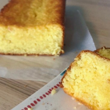Cake au citron - un café avec Clémentine