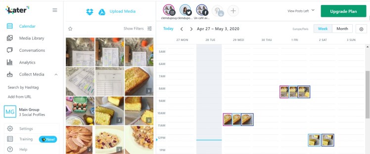 S'organiser pour son blog - Later.com