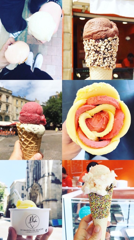 Glaces Bordeaux - un café avec Clémentine