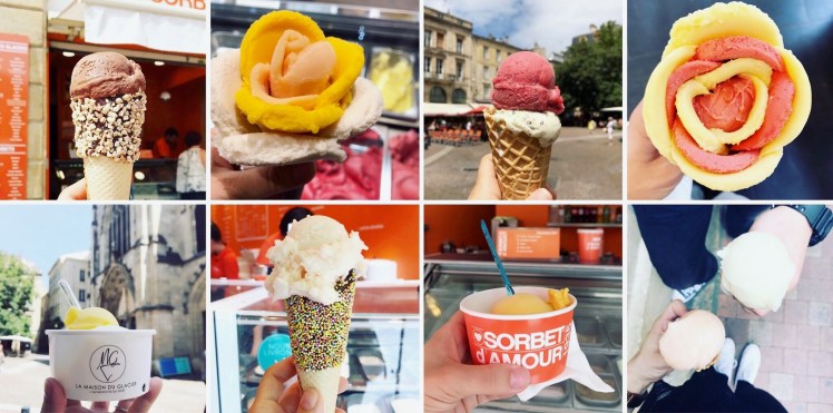 Glaces Bordeaux - un café avec Clémentine