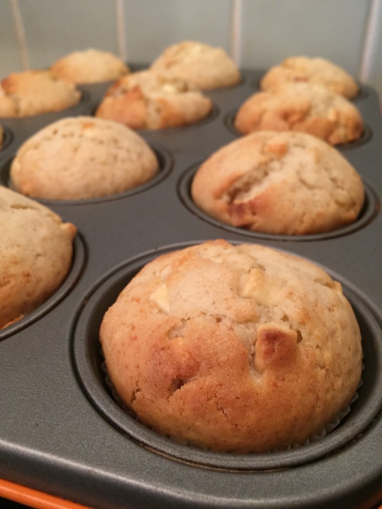 Muffins pour utiliser deux bananes trop mûres 