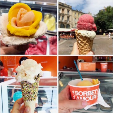 Glaces Bordeaux - un café avec Clémentine