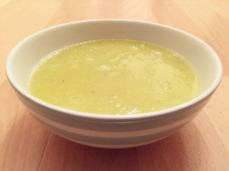 Soupe de courgettes